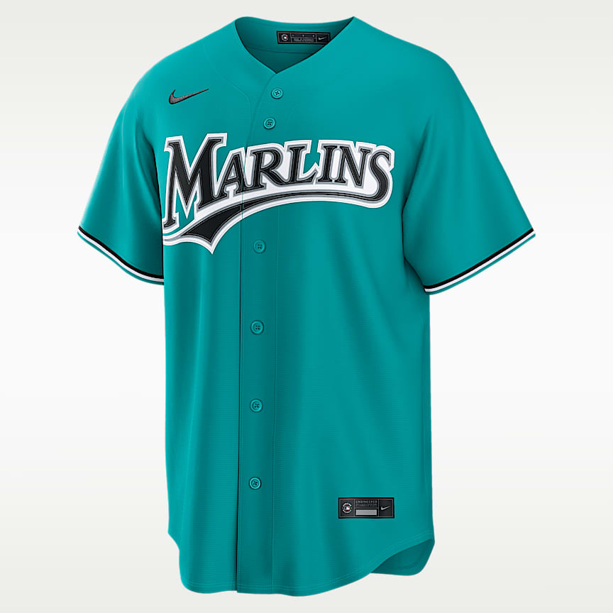 USA製 NIKE MLB マイアミマーリンズ チザム ユニフォーム ストライプ Miami Marlins Women's Nike MLB Stadium Jersey. Nike.com